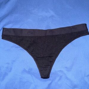 MeUndies Classic Black Thong Panties